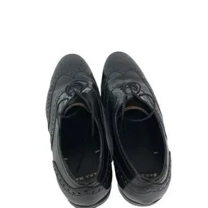 Zara | Shoes | Zara Man Black Gold Leather Oxford Luxury  display picture 2